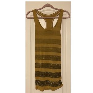 Free People Racerback Embellished tank